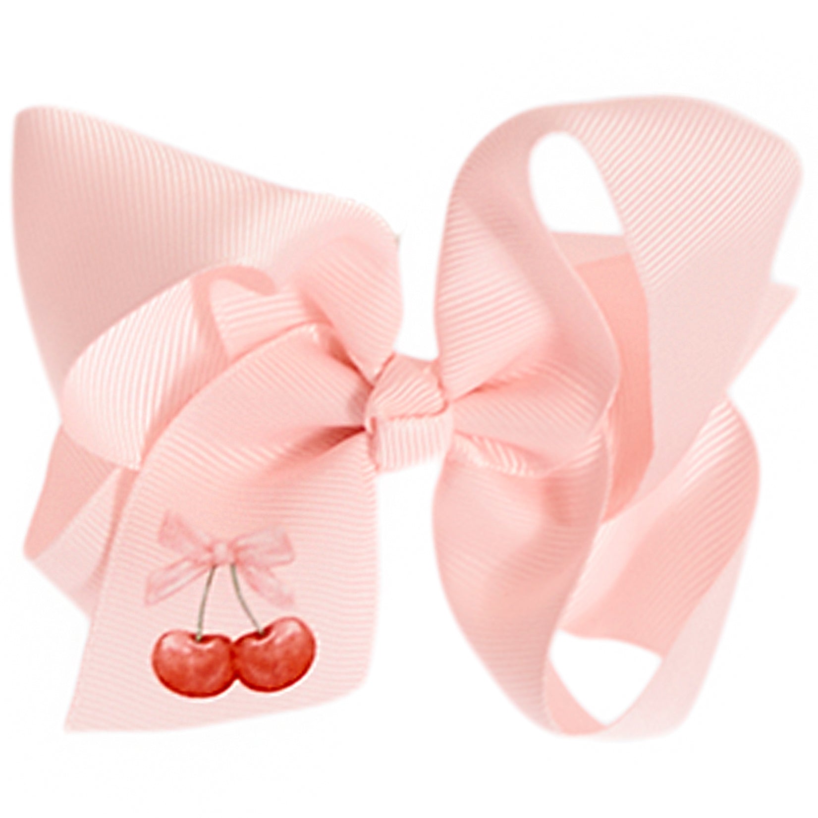 4in Ribbon Cherry Bow - Denny's