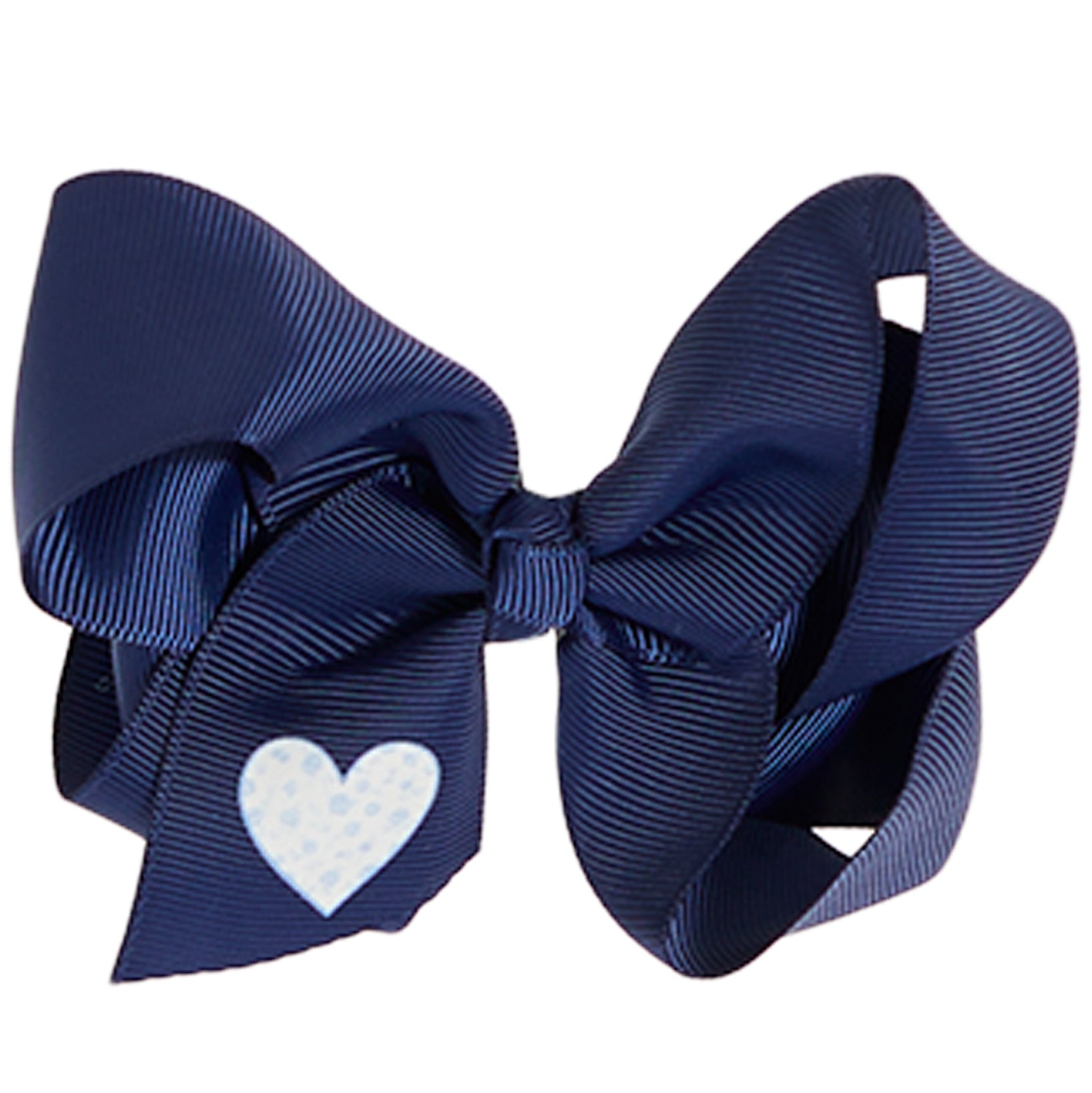 4in Ditsy Floral Heart Bow - Denny's