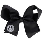 Sparkle Smiley 4inch Bow - Denny's