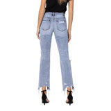 MR Rigid  90`s Vintage Crop Straight Leg - Denny's
