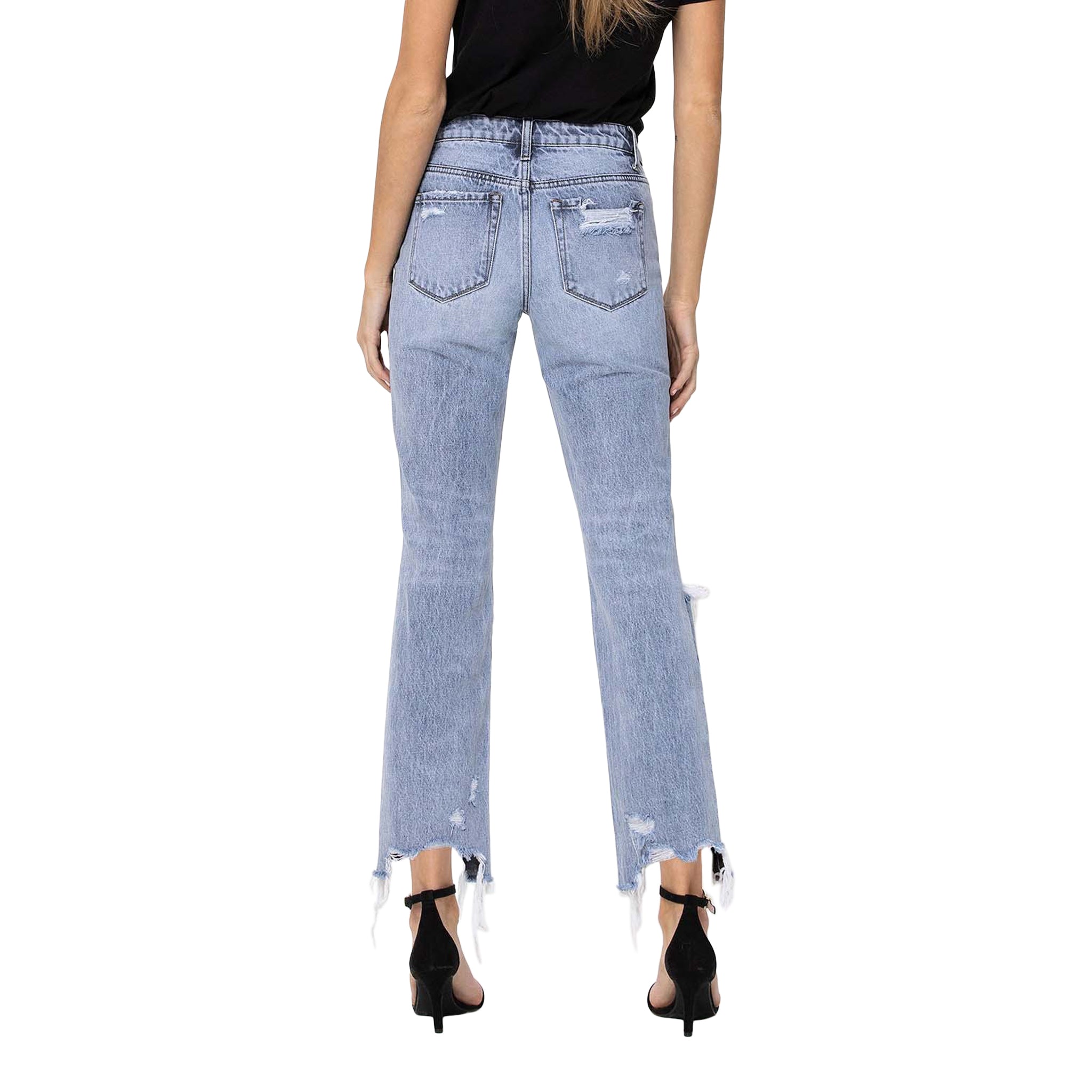 MR Rigid  90`s Vintage Crop Straight Leg - Denny's