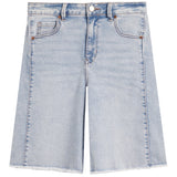 Denim Side Panel Jort