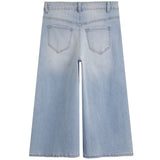 Denim Gaucho w/ Rips