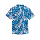 Bold Floral Stretch Woven Shirt