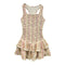 Vallie Shabby Floral Stripe Tank Dress - Denny's
