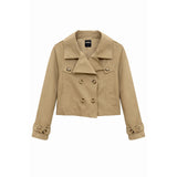 Vance Crop Trench Coat