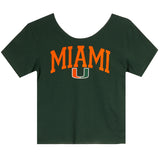 Miami Varsity Off Shoulder Tee