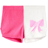 Colorblock Glitter Bow Short - Denny's