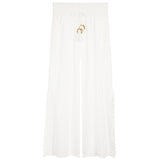 Gauze Open Leg Pant