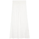 Gauze Open Leg Pant