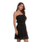 Crochet Strapless Mini  Dress - Denny's