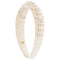 Velvet Scrunch Pearl Headband - Denny's