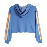 Stripe Zip Hoodie