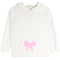 Glitter Bow Hoodie - Denny's