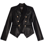 Leather Blazer - Denny's