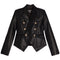 Leather Blazer - Denny's