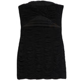 Ruched Strapless Mini Dress - Denny's