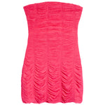Ruched Strapless Mini Dress - Denny's