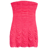 Ruched Strapless Mini Dress - Denny's