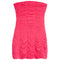 Ruched Strapless Mini Dress - Denny's