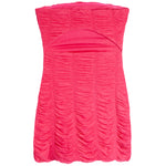Ruched Strapless Mini Dress - Denny's