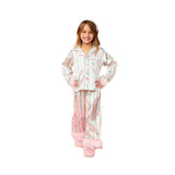 Vintage Bows Feather Silky PJ Set