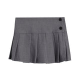 Violet Pleated Skirt - Denny's
