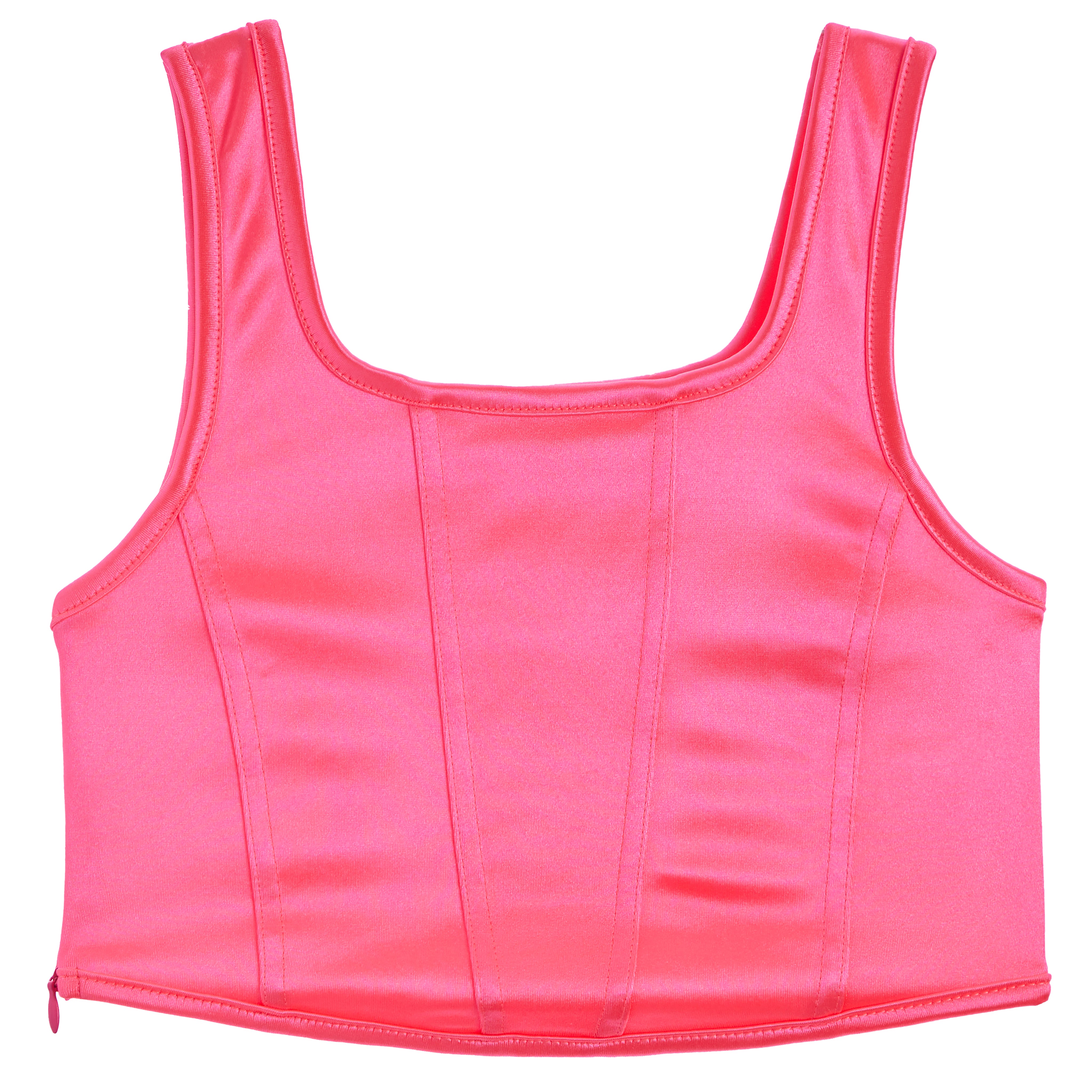 Vinienne Satin Corset Tank - Denny's