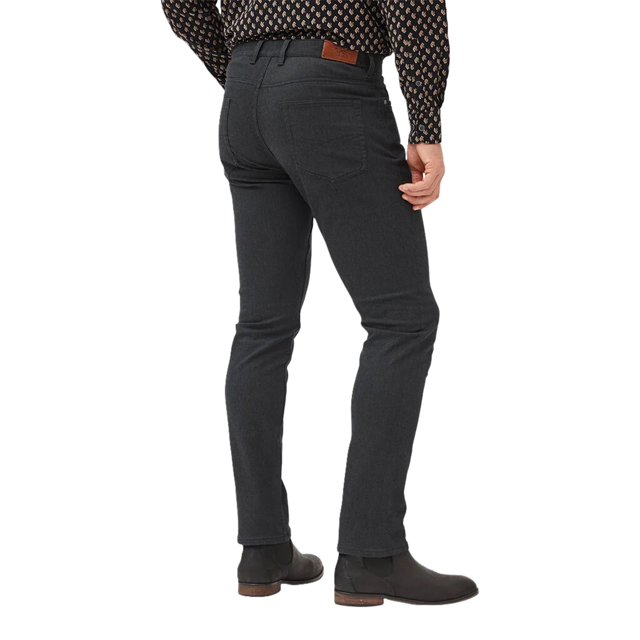Motion Melange Cotton Poly Onyx Pant - Denny's