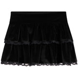 Velvet Ruffle Skirt - Denny's