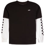 Long Check 2fer Tee - Denny's