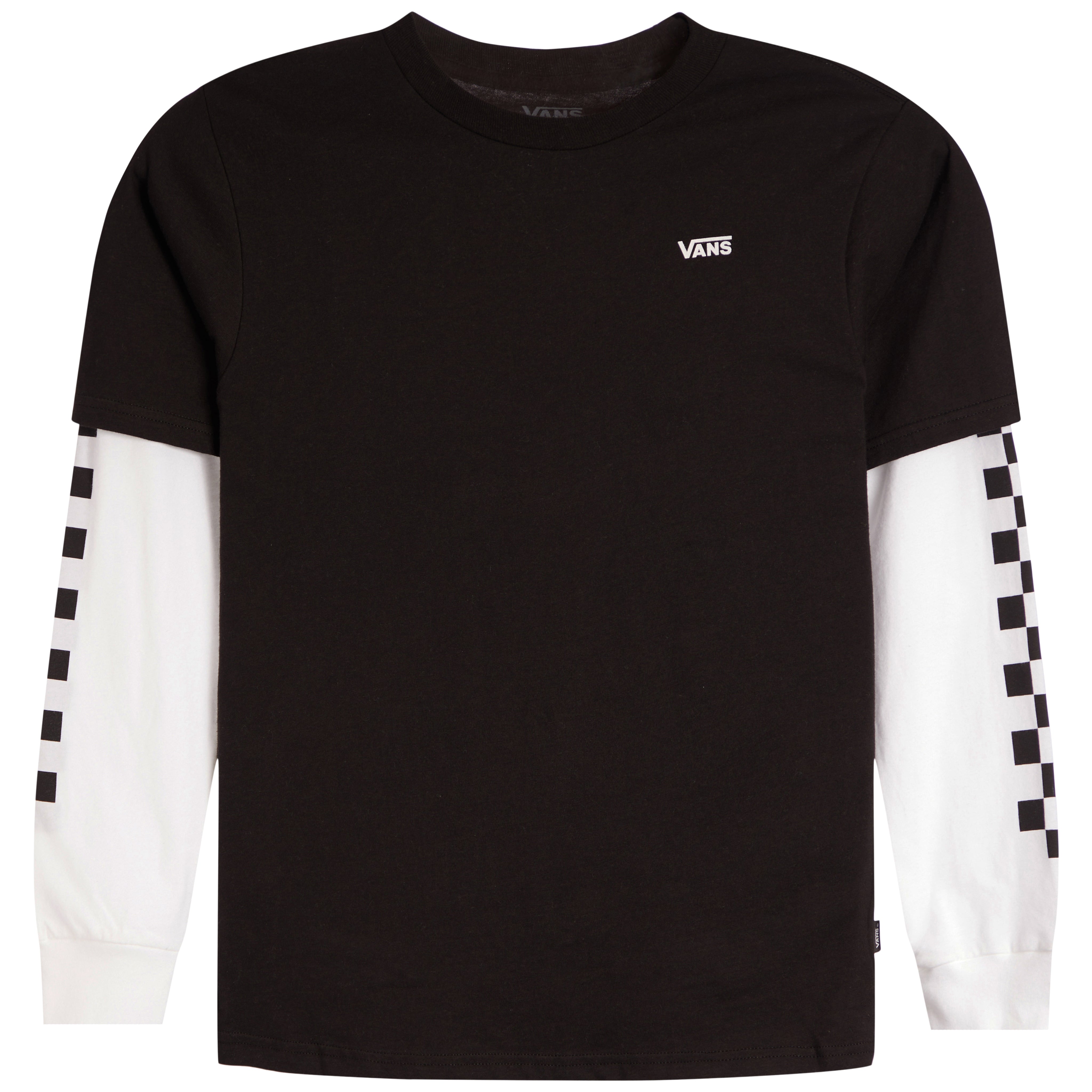 Long Check 2fer Tee - Denny's