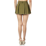 Pleated Mini Skirt - Denny's