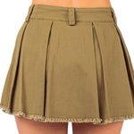 Pleated Mini Skirt - Denny's
