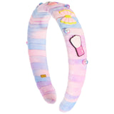Velvet Plush Makeup Charm Spa Headband - Denny's