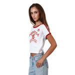 Varsity Athletics Baby Tee - Denny's