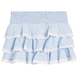 Gingham Ruffle Skirt