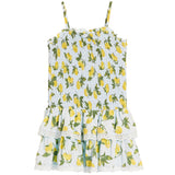 Allover Lemon Smock Dress