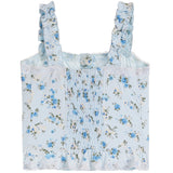 Floral Buttondown Tank