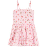 Gingham Rose Dress