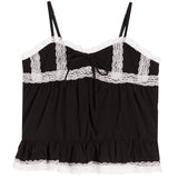 Babydoll With White Lace Trim