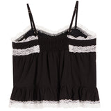 Babydoll With White Lace Trim