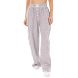 Black & White Seersucker Lounge Pant - Denny's