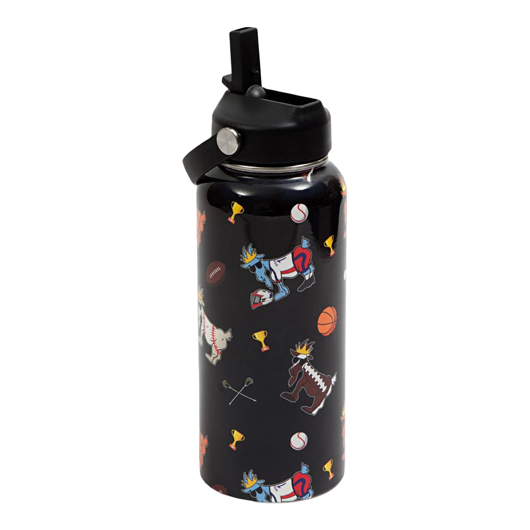 Printed 32oz Water Bottle - Sports - Denny's