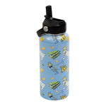 Printed 32oz Water Bottle - Cash Money - Denny's