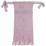 Pink Ditsy Smock Dress - Denny's