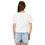 Woodstock Peace Love Crop Tee - Denny's