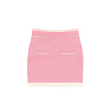 Whitney Cream Trim Skirt