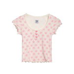 Sweet Sadie Floral PJ Top - Denny's