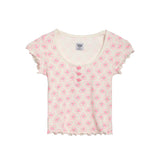 Sweet Sadie Floral PJ Top - Denny's
